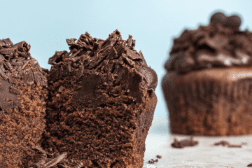 vegan Freaky Chocolate Muffin